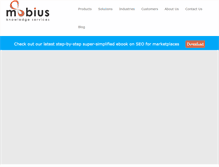 Tablet Screenshot of mobiusservices.com
